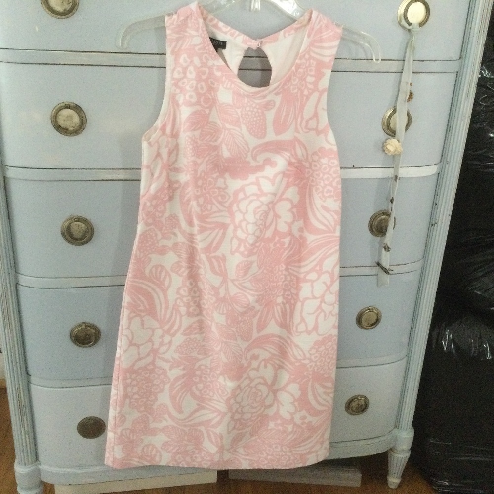 Talbots Shift Cotton Dress 4p